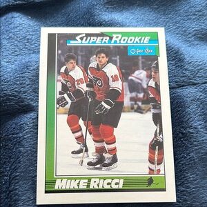 Super Rookie Hockey Card